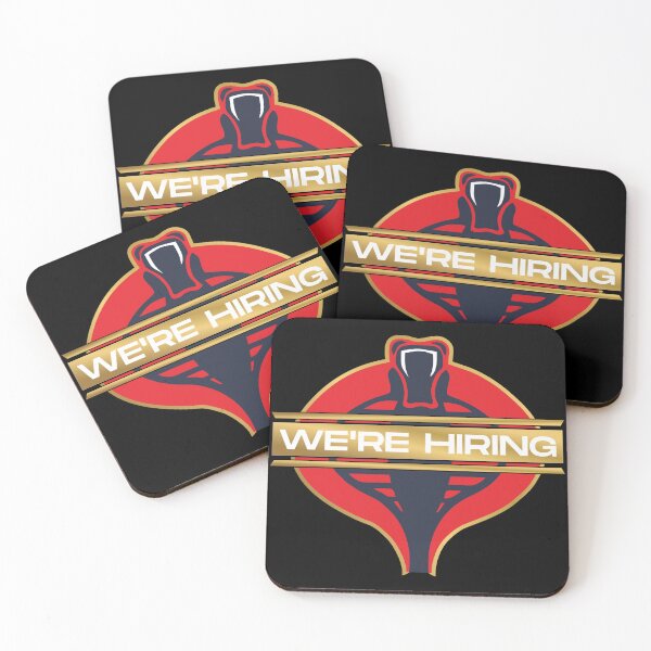 Item preview, Cobra Commander We're Hiring 4 designed and sold by miyazdesignart.
