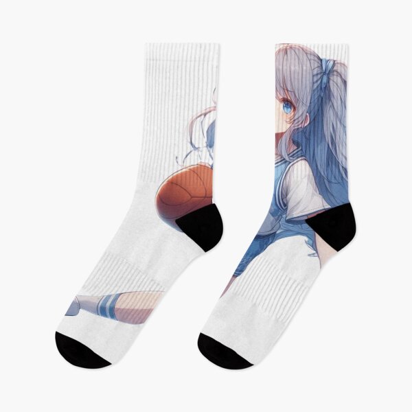 Item preview, Cute Cool Anime girl playing basketball, Pretty girl dribbling, Beautiful sports professional female basketballer at tournament jump shooting (SGVisionary) designed and sold by SGVisionary.