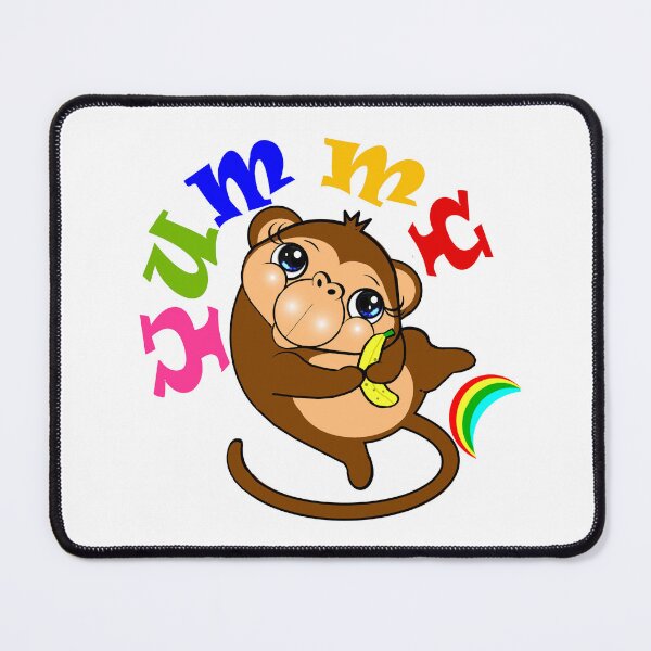 Item preview, Happy Monkey - Yummy designed and sold by Shirley cute art .