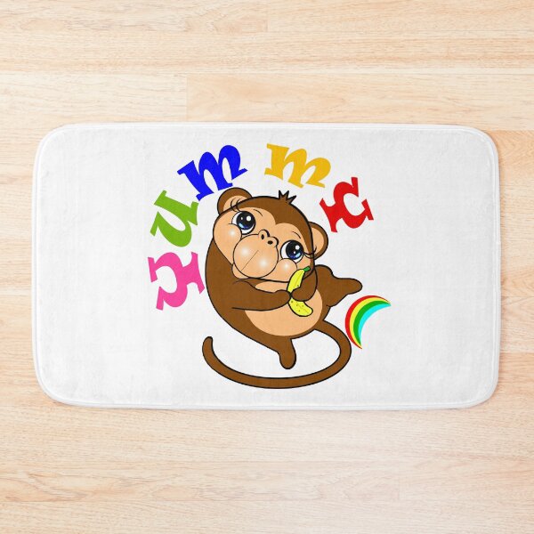 Item preview, Happy Monkey - Yummy designed and sold by Shirley cute art .