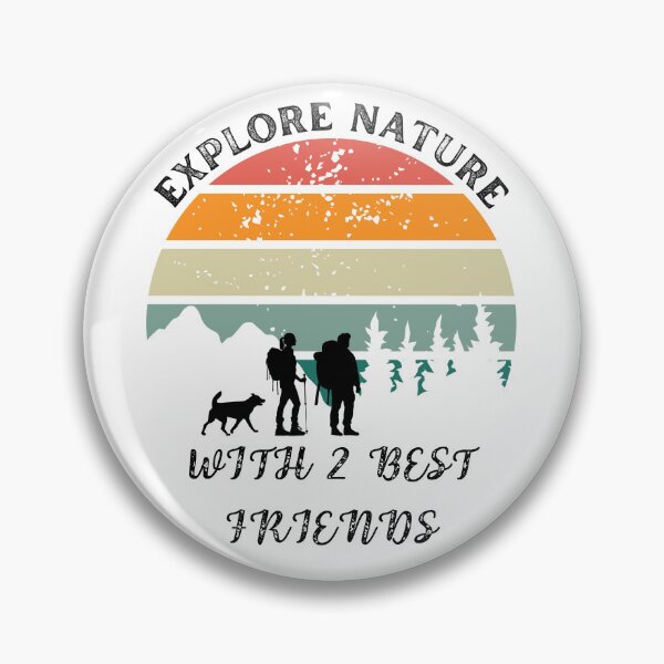 Item preview, exploring nature with partner and dog designed and sold by IFarty.