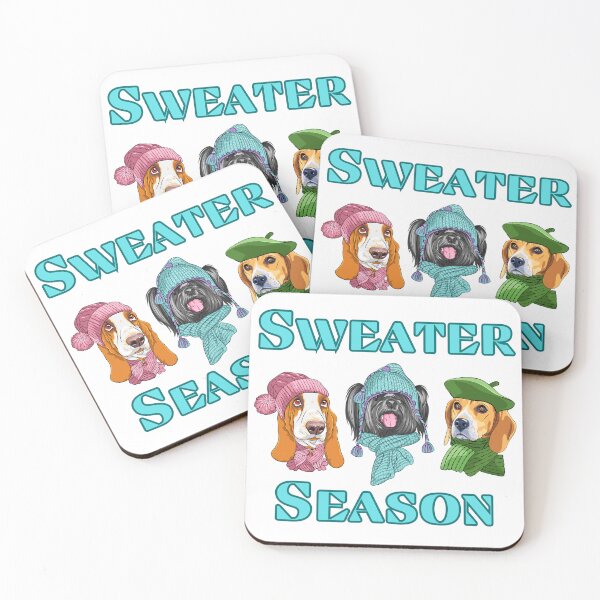 Item preview, Sweater Season | Dog Trio designed and sold by Graphlie.