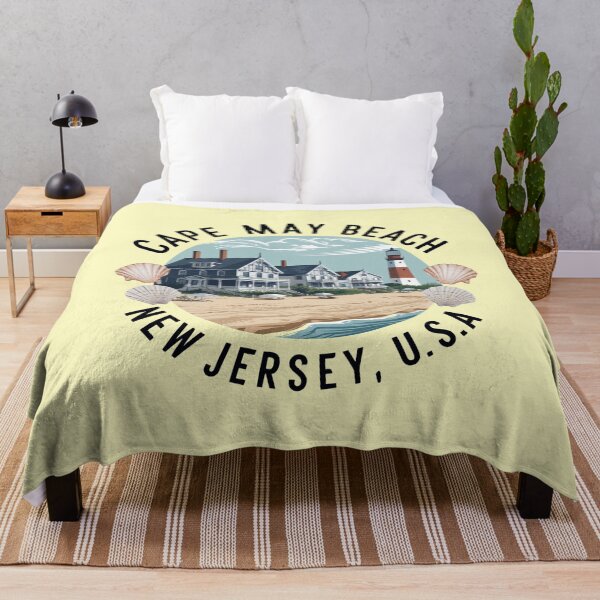 Item preview, Cape May Beach New Jersey designed and sold by Juka Studio.