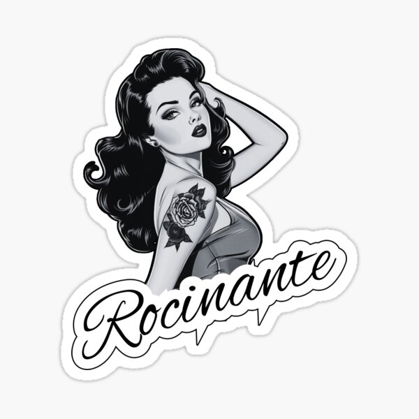 Artikel-Vorschau von Rosinante Pin Up Girl, designt und verkauft von Naiyaru.