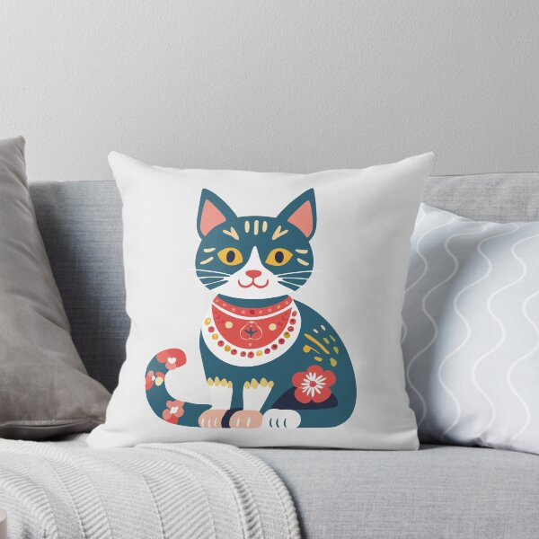 Aperçu de l'œuvre Chat mignon créée et vendue par GraphicGreets.