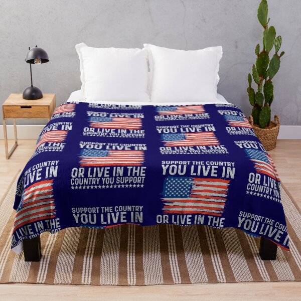 Item preview, Support The Country You Live In Or Live In The Country You Support designed and sold by WoodburyLake.