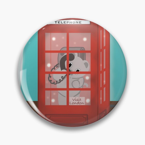 Item preview, Little Red Phonebox light, British Phonebox Souvenir Art designed and sold by Catphonesoup.