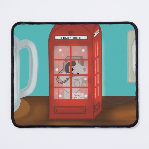 Item preview, Little Red Phonebox light, British Phonebox Souvenir Art designed and sold by Catphonesoup.