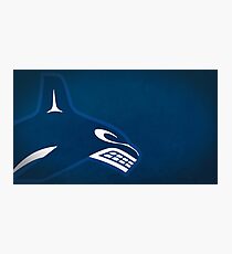 Vancouver White and Blue Inspired Art Photographic Print