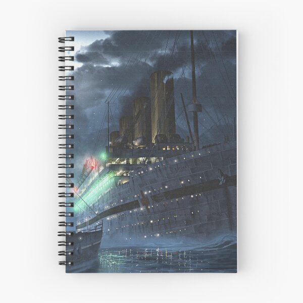 Item preview, Britannic at night | Painting | Art by Eliott Sontot designed and sold by Eliott Sontot.