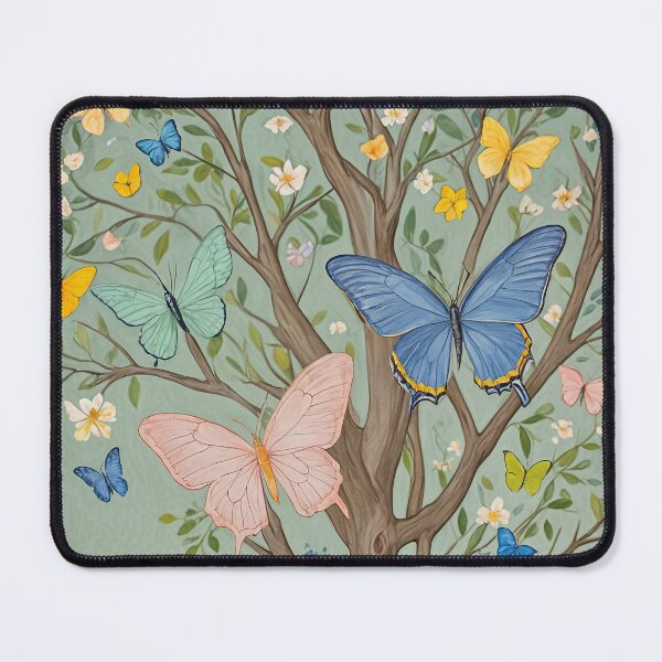 Item preview, Enchanted Flutter: Pastel Butterflies in a Tree Design designed and sold by Lizetteh.