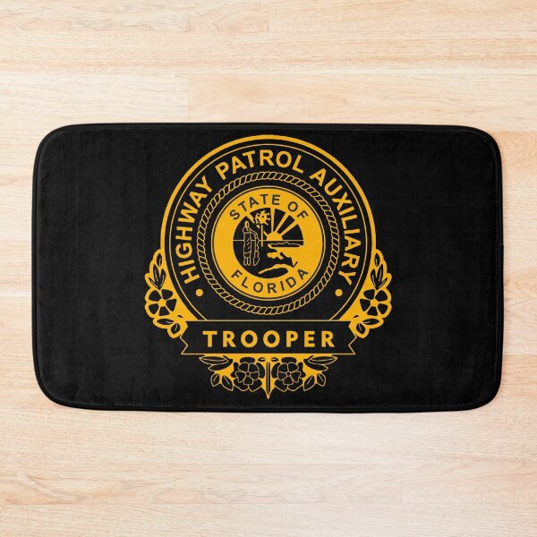 Item preview, FLORIDA HIGHWAY PATROL TROOPER BACK MOTOR CYCLE UNIT POLICE 3 designed and sold by miyazdesignart.