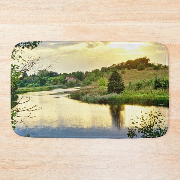 Item preview, A beautiful image depicting a river surrounded by lush nature. designed and sold by Vetagio.