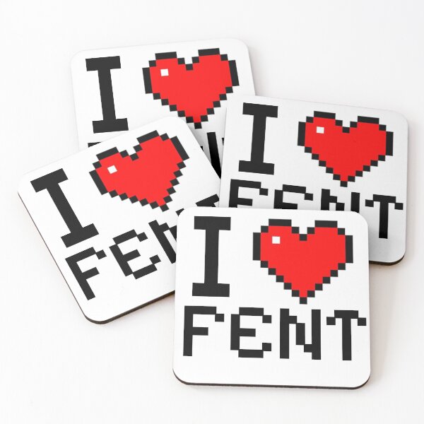 Item preview, i love fent pixel style designed and sold by SaifStudio.