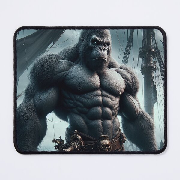Item preview, Pirate Gorilla Commander designed and sold by nipunab.