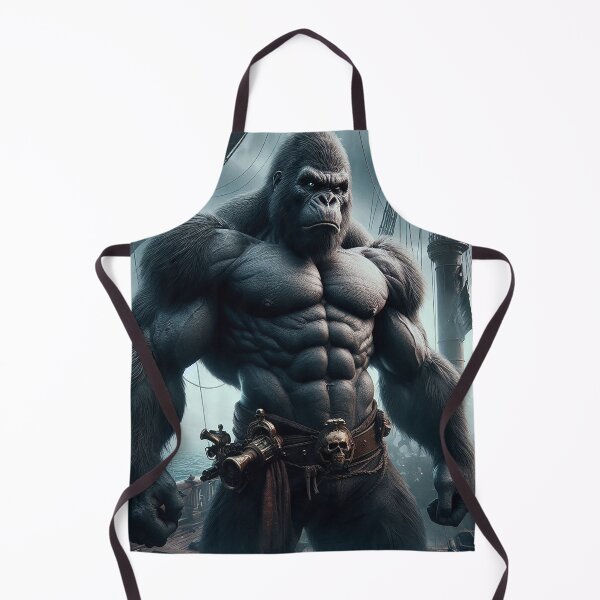 Item preview, Pirate Gorilla Commander designed and sold by nipunab.