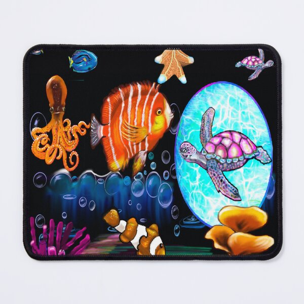 Item preview, Tropical fish coral reef. The top 10 Best fishing gifts and gift ideas for fish lovers. Nautical  designed and sold by Artonmytee.