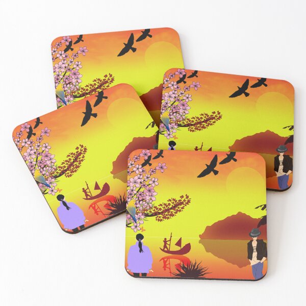 Item preview, Serene Sunset Silhouettes designed and sold by tinkeybabes.