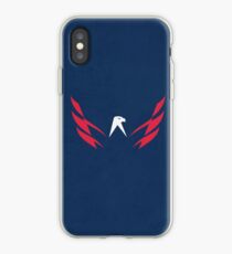 Washington Red and Blue Inspired Art 2 iPhone Case