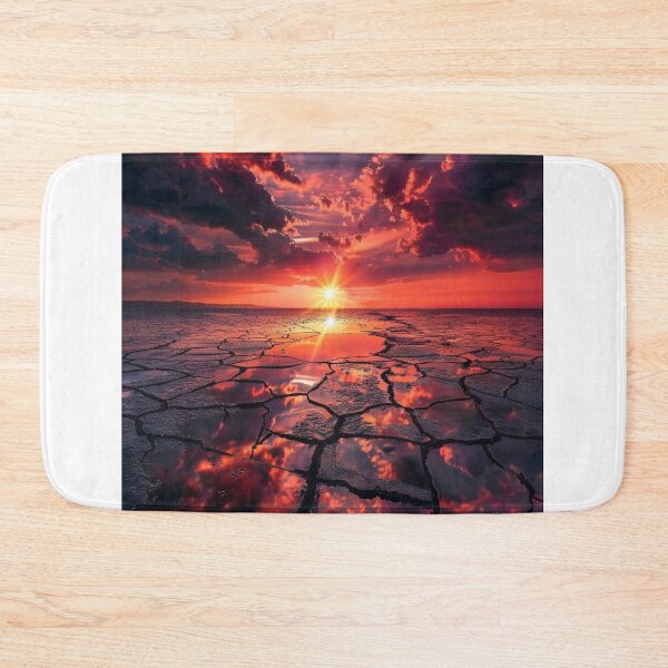 Item preview, Sunset on Shattered Ground designed and sold by janicemayila.