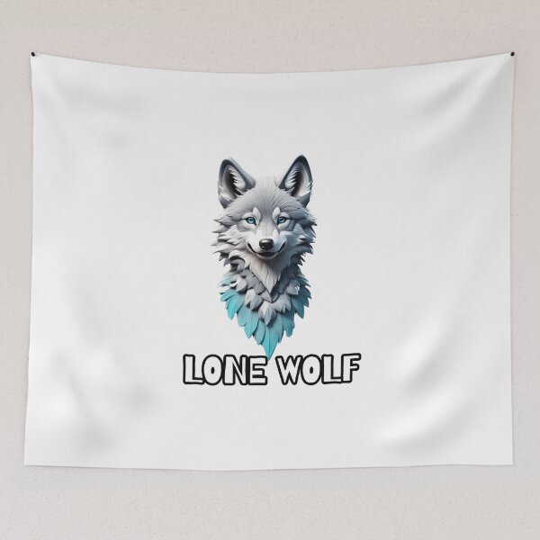 Item preview, lone wolf designed and sold by ApolloStoreHD.
