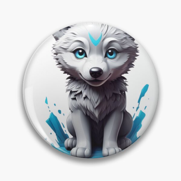 Item preview, lone wolf (baby) designed and sold by ApolloStoreHD.