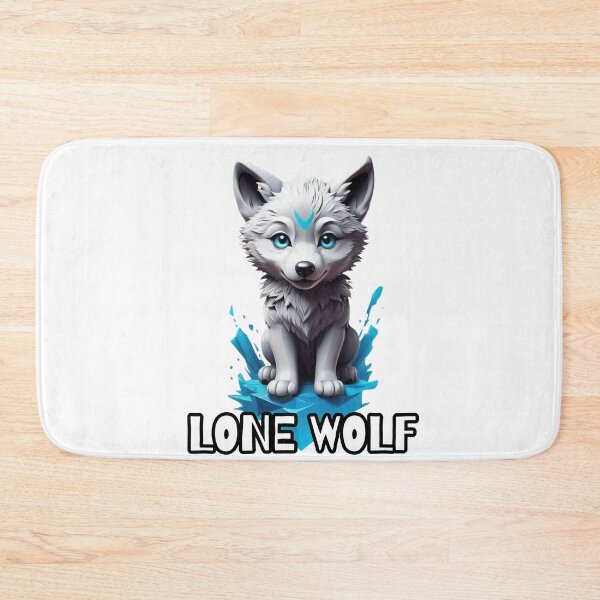 Item preview, lone wolf (baby) designed and sold by ApolloStoreHD.