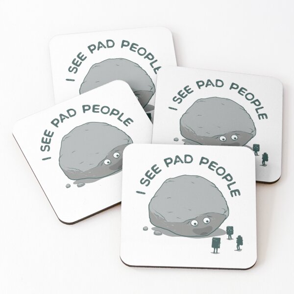 Item preview, I See Pad People  Climbing designed and sold by QuirkByLgnatius.