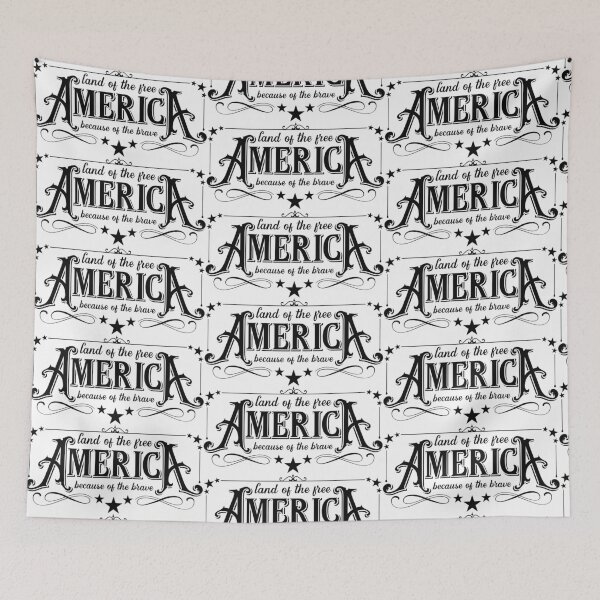 Item preview, America : Land of the Free Because of the Brave designed and sold by DreamMaden.