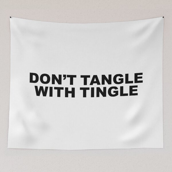 Item preview, don't tangle with tingle designed and sold by Aesthetic Crew.