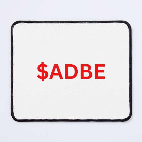 Item preview, $ADBE Stock designed and sold by PatchMerch.