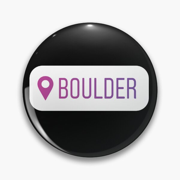 Item preview, Boulder Geotag  designed and sold by orlumbuspirate.