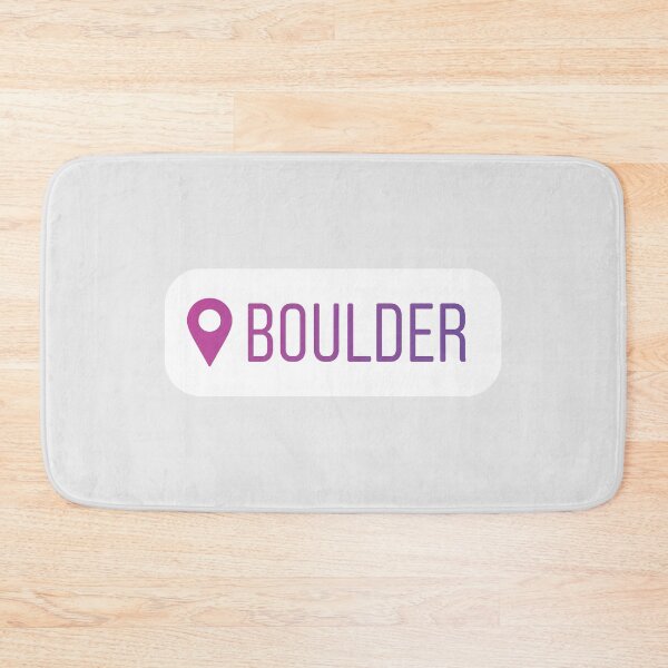 Item preview, Boulder Geotag  designed and sold by orlumbuspirate.