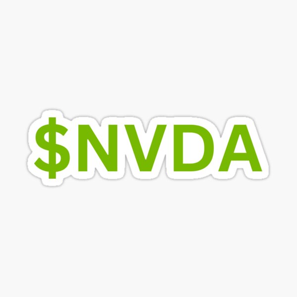 Item preview, $NVDA Stock designed and sold by PatchMerch.