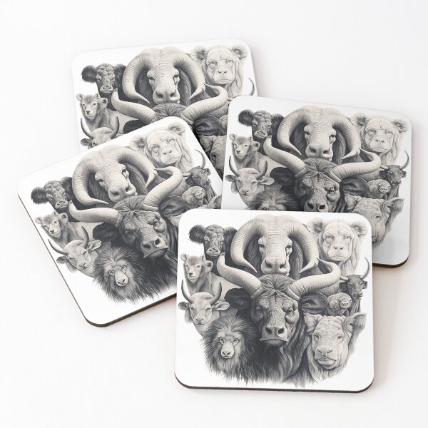 Item preview, Wild animals designed and sold by Wylkerd.