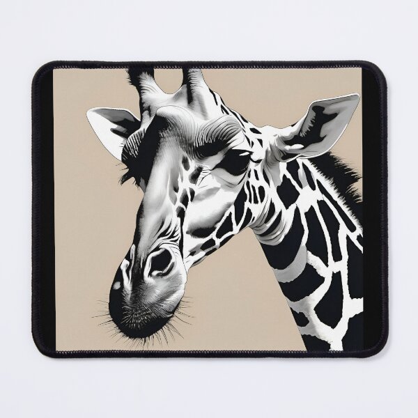 Item preview, Minimalist Giraffe Neck Pattern designed and sold by TrendyGalaxy.