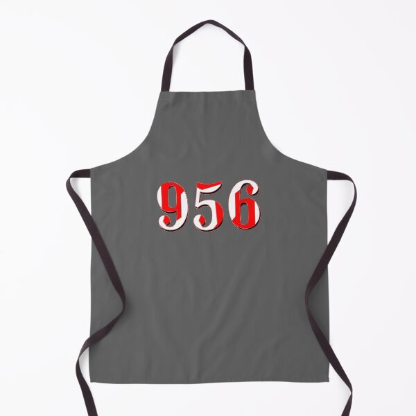 Item preview, number nine hundred and fifty six three digit 956 order sequence team member age designed and sold by 4rpixs.