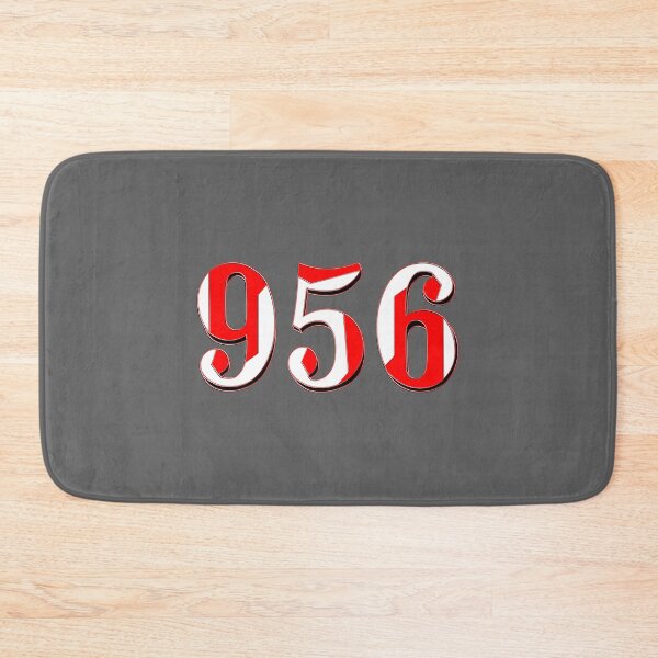 Item preview, number nine hundred and fifty six three digit 956 order sequence team member age designed and sold by 4rpixs.