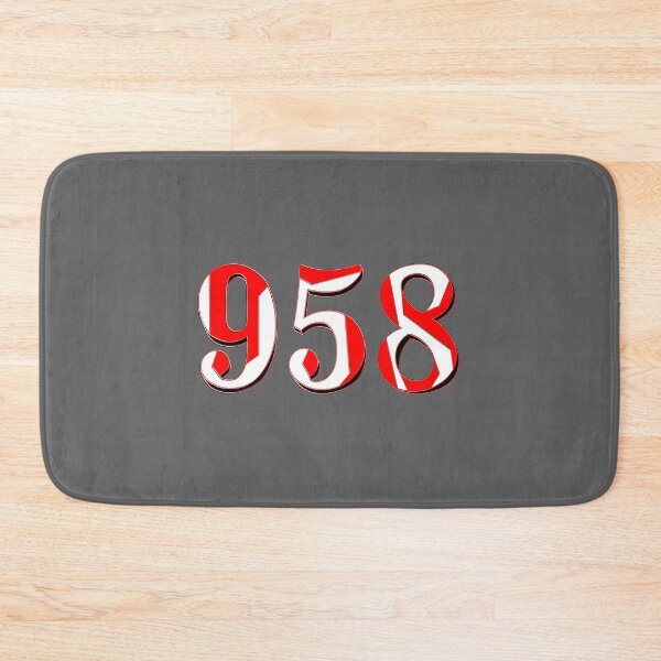 Item preview, number nine hundred and fifty eight three digit 958 order sequence team member age designed and sold by 4rpixs.