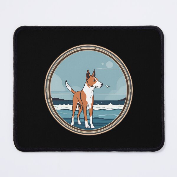 Item preview, Traveler dog in the sea basenji dog onwer  designed and sold by GoodyPaws.