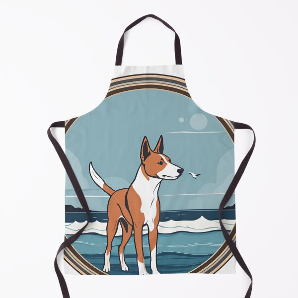Item preview, Traveler dog in the sea basenji dog onwer designed and sold by GoodyPaws.