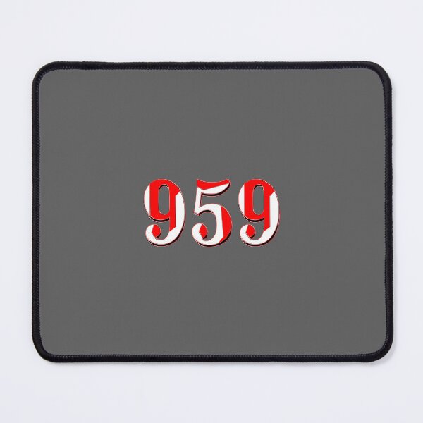 Item preview, number nine hundred and fifty nine three digit 959 order sequence team member age designed and sold by 4rpixs.