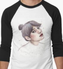 Violeta Men's Baseball ¾ T-Shirt