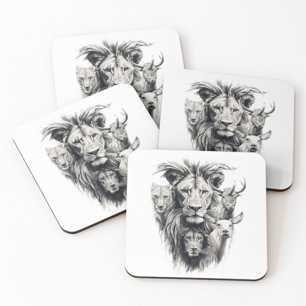 Item preview, Animales salvajes extraños designed and sold by Wylkerd.