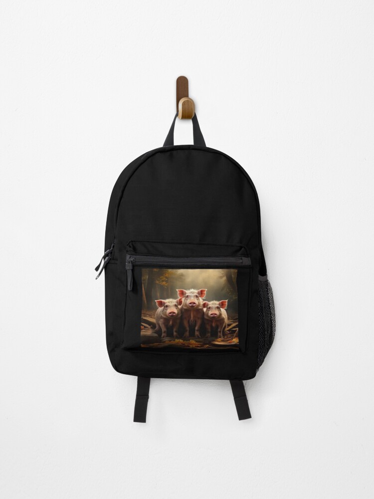 Thumbnail 1 of 3, Backpack, Rustic farm animals designed and sold by JoeCollection.