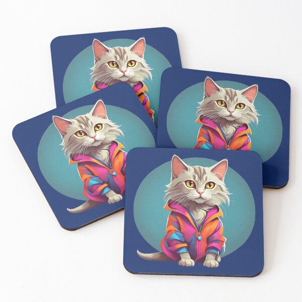 Item preview, Multicolored Feline Radiance designed and sold by Indoni.