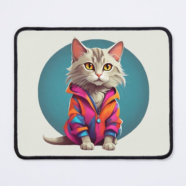 Item preview, Multicolored Feline Radiance designed and sold by Indoni.