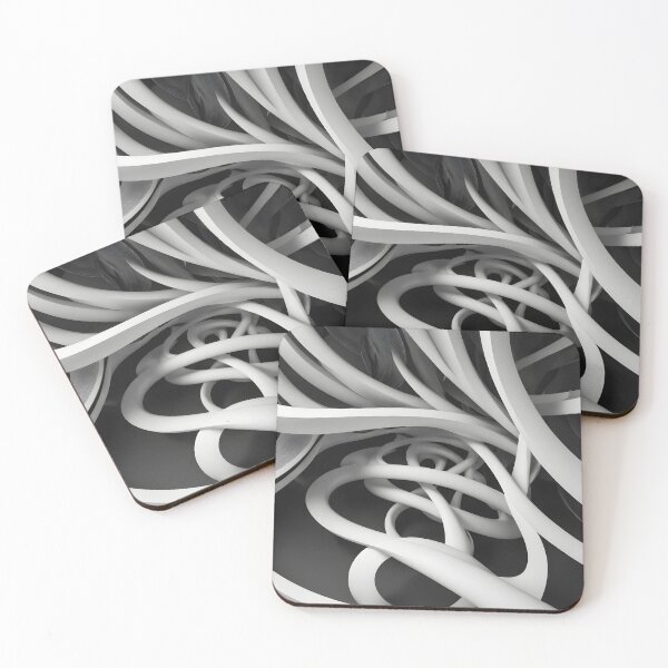 Item preview, Artistic black and white pattern forms background designed and sold by icemanphotos.