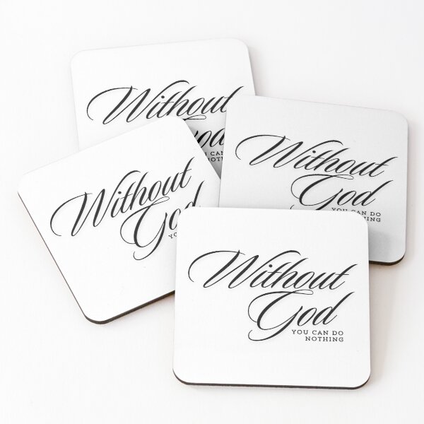 Item preview, Without God You Can Do Nothing designed and sold by MereFaith.
