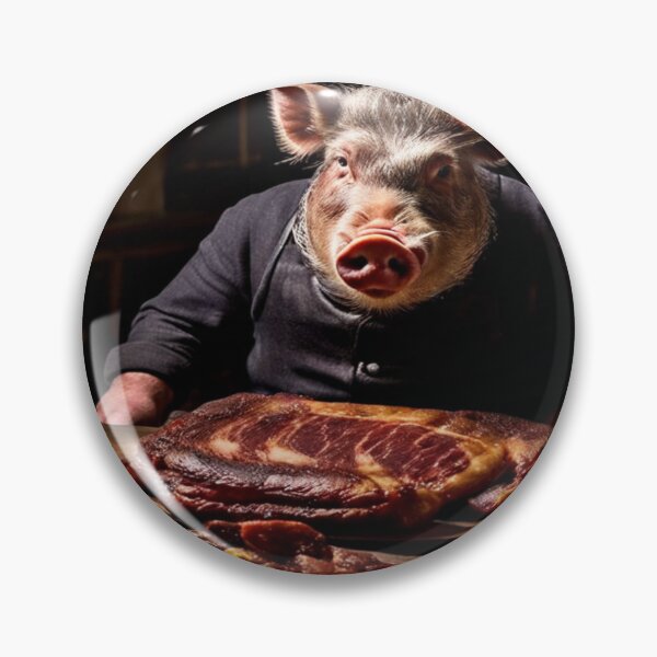Aperçu de l'œuvre Un festin royal pour un cochon affamé créée et vendue par Collection de trésors .